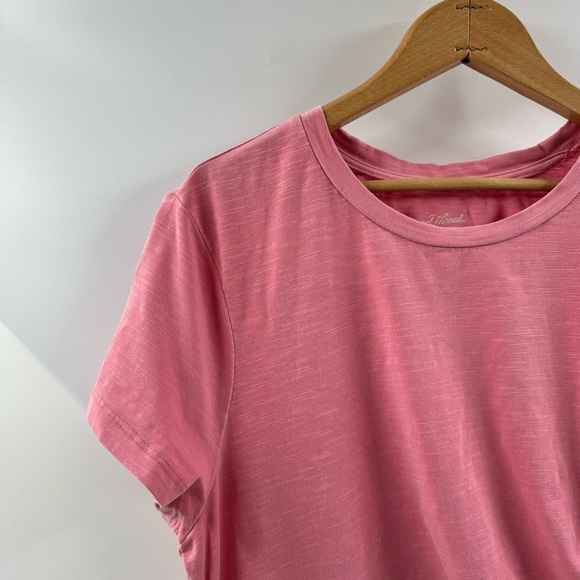 Universal Thread Pink T-Shirt Dress – Size Large, Ruched Side - Picture 2 of 6